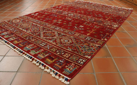 Handmade Afghan Aryana rug - 307345