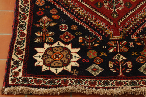 Fine handmade Persian Qashqai runner - 307357