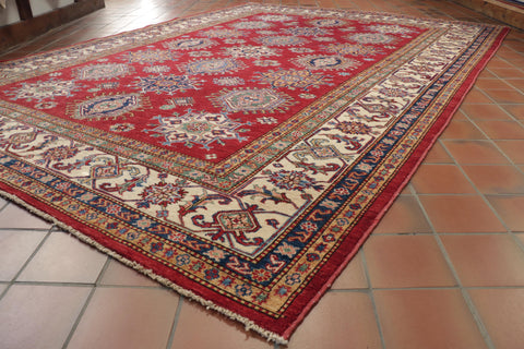 Fine handmade Afghan Kazak carpet - 307444