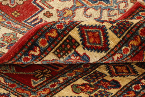 Fine handmade Afghan Kazak rug - 307565