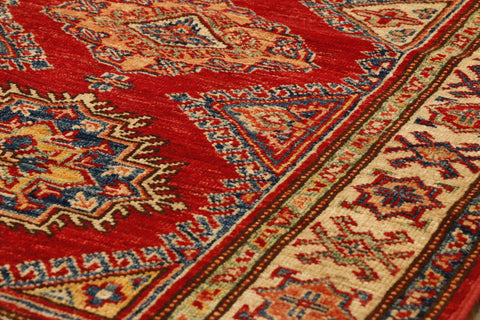 Fine handmade Afghan Kazak runner - 307575