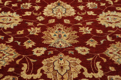 Fine handmade Afghan Ziegler square carpet - 307658