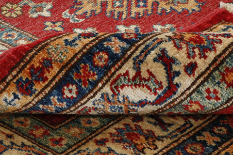 Handmade Afghan Kazak rug - 307756