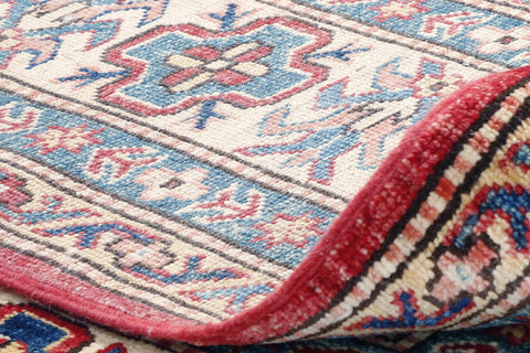 Handmade fine Afghan Kazak rug - 307799