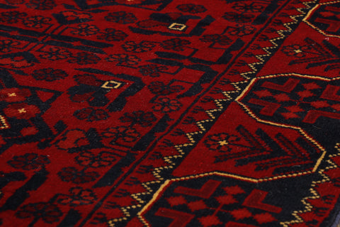 Handmade Afghan Kunduz runner - 307879