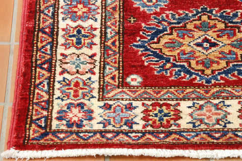 Fine handmade Afghan Kazak rug - 307901