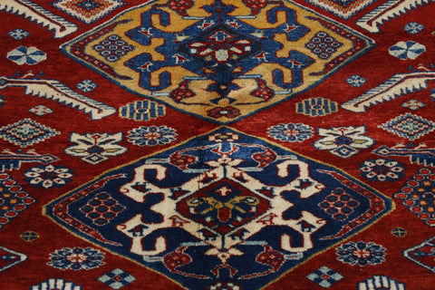 Fine handmade Persian Qashquli rug - 307917