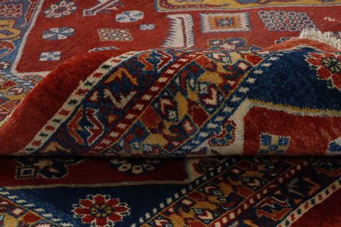 Fine handmade Persian Qashquli rug - 307917