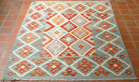 Handmade Afghan Kilim - 308120