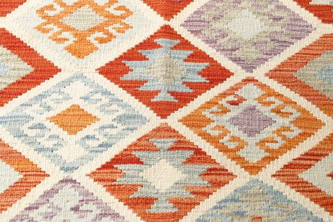 Handmade Afghan Kilim - 308120