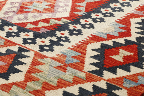 Handmade Afghan Kilim - 308125