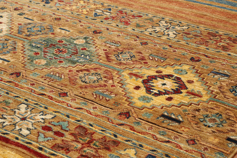 Fine handmade Afghan Samarkand rug - 308218