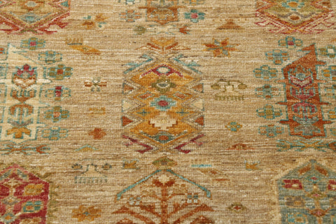 Handmade Afghan Temori rug - 308235