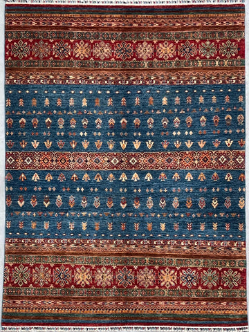 Handmade Afghan Kharjeen rug - ENR308299