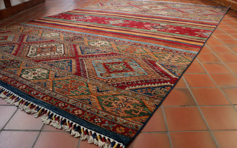 Handmade Afghan Kharjeen carpet - 308521