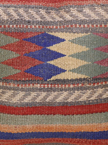 Small Handmade Turkish kilim cushion - 308544