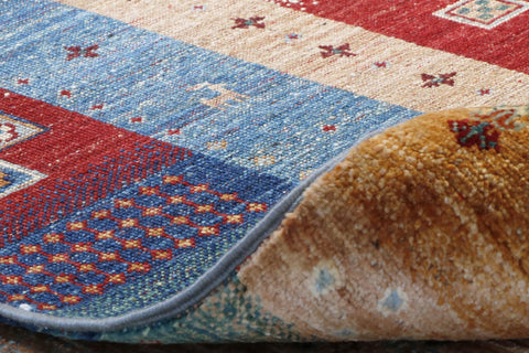 Handmade Afghan Loribaft rug - 308637